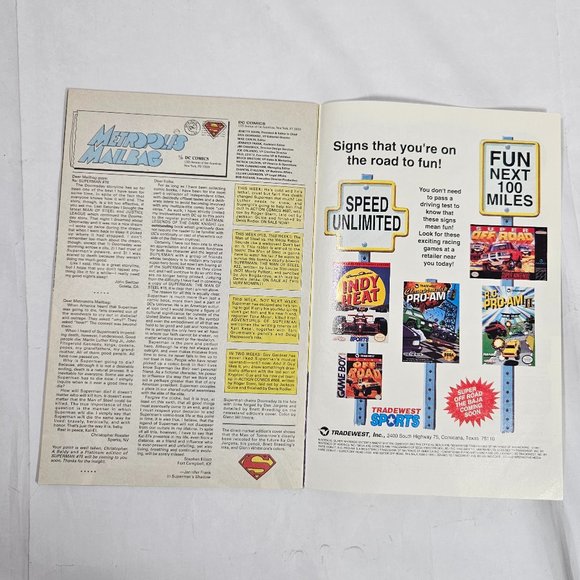 DC Superman Doomsday for Doomsday #78 1993 Comic Book Jurgens Breeding - Picture 6 of 7